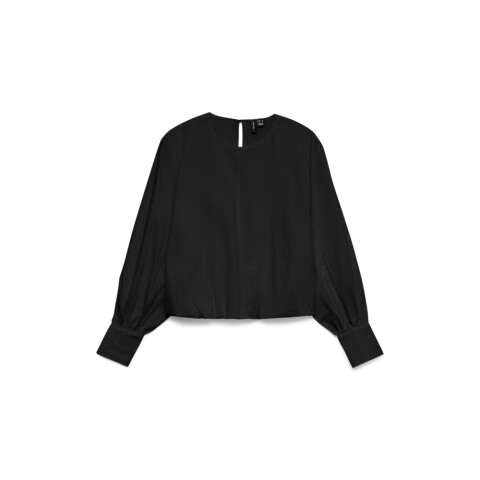 VMFRIBA LS BUBBLEHEM TOP WVN BLACK