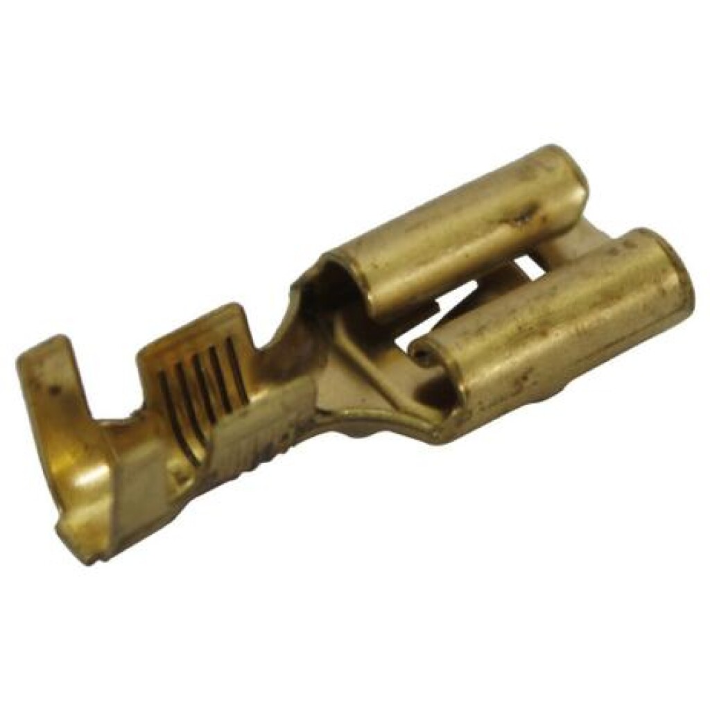 Terminal eléctrico hembra chato de 4mm