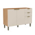 LINEA- BAJO MESADA 2 PUERTAS 3 CAJONES MDF SELENE 120 CM LINEA- BAJO MESADA 2 PUERTAS 3 CAJONES MDF SELENE 120 CM