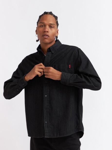 CAMISA VIALONGA NEGRO