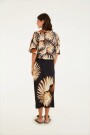 FALDA MIDI Negro