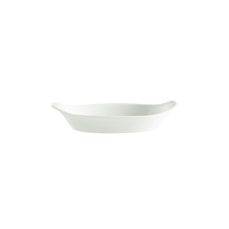 Bandeja para Gratinar de Porcelana Blanca 23 x 12 cm Bandeja para Gratinar de Porcelana Blanca 23 x 12 cm