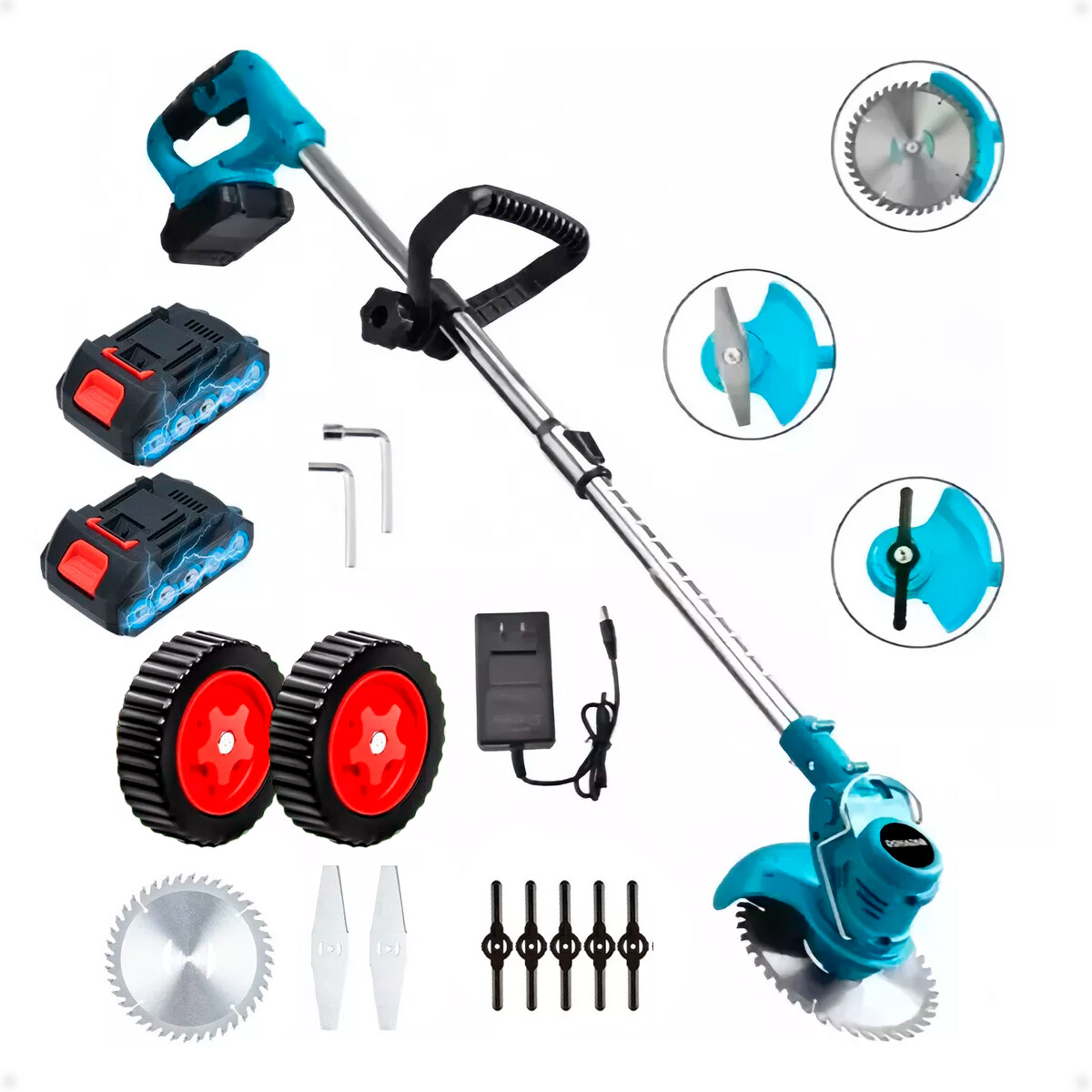 Bordeadora Inalámbrica Con 2 Baterías Litio 21v + Cargador 