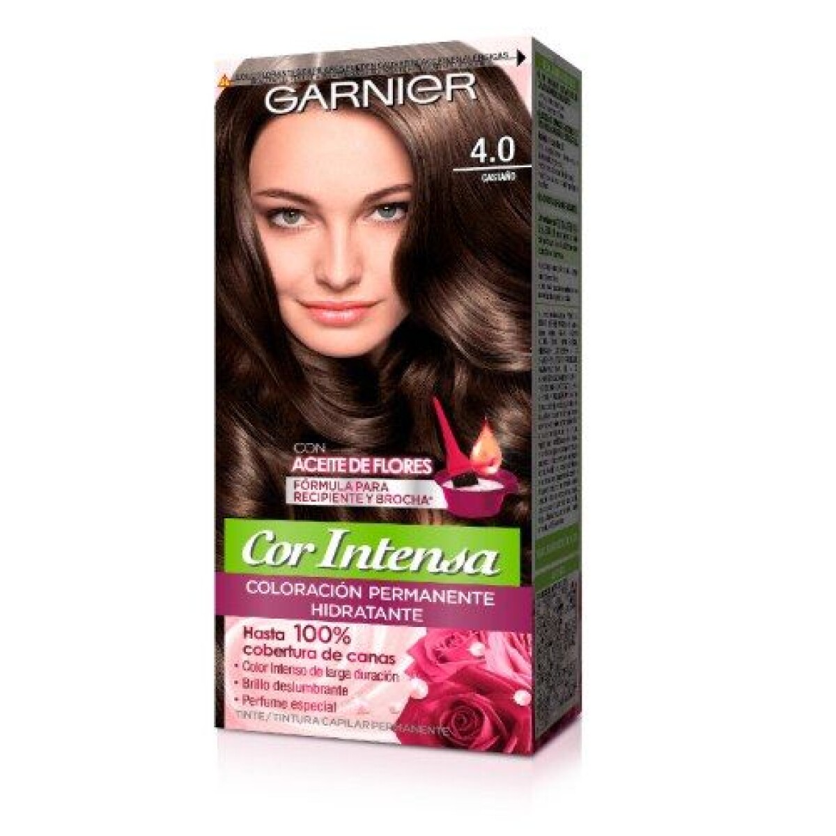 TINTA GARNIER COR INTENSA N°4 CASTAÑO 