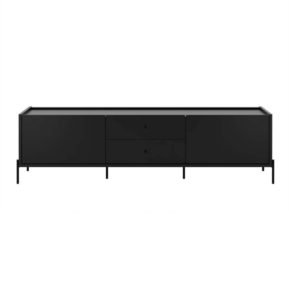 MUEBLE PARA TV MDF NEGRO JASPER