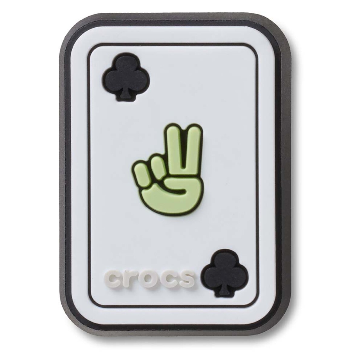 Jibbitz Peace Club Card 