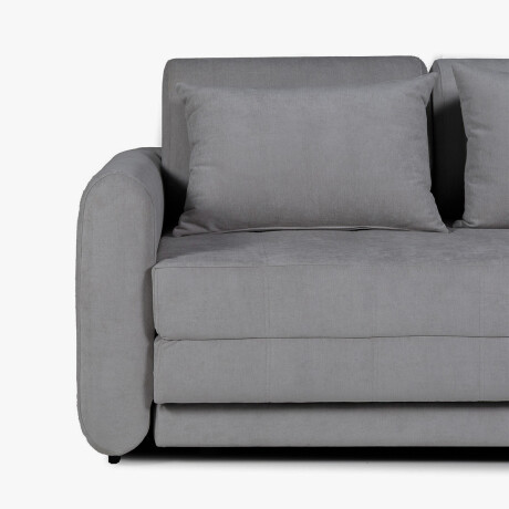 Sofá Cama Parma - Tela Microfibra TC1011 (Grafito)