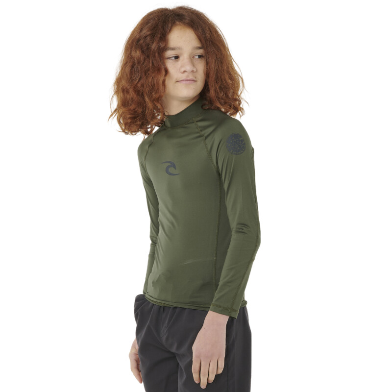 Lycra Rip Curl Waves Upf Niño - Verde Lycra Rip Curl Waves Upf Niño - Verde