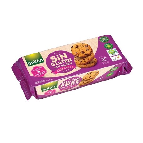 GALLETAS GULLON SIN AZUCAR SIN GLUTEN CHOCO CHIPS 125G 001