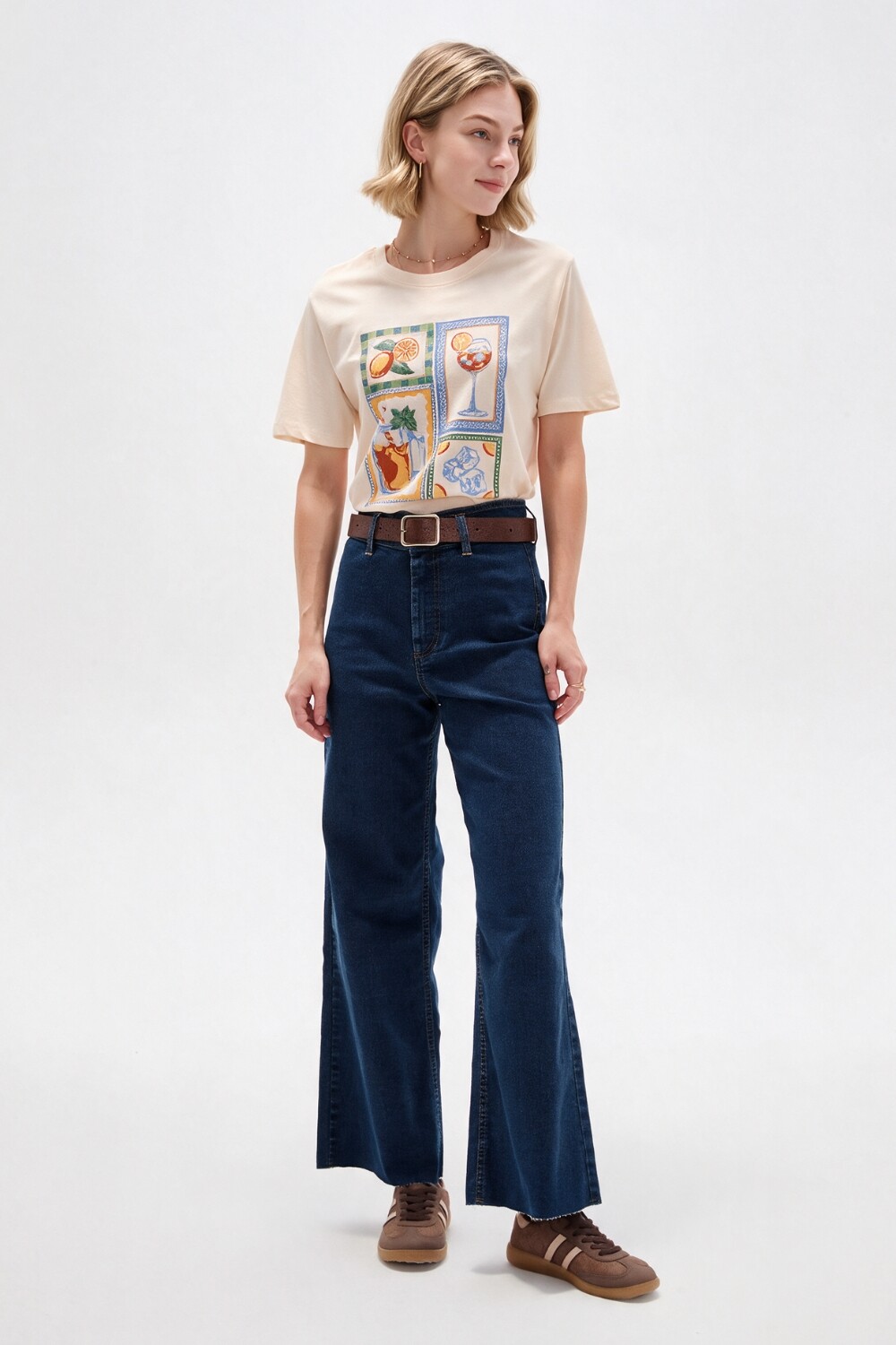 Pantalon Adeline Azul Indigo