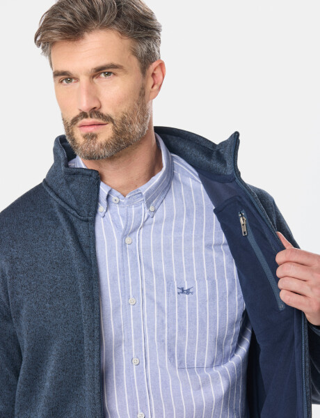 CAMPERA FELPA ESPECIAL Azul