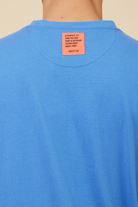 T-SHIRT SAGAMI RUSTY Azul