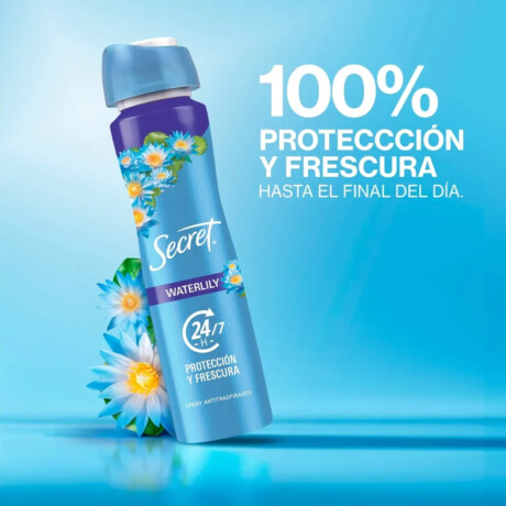 Desodorante en Aerosol Secret Waterlily 150ml Desodorante en Aerosol Secret Waterlily 150ml
