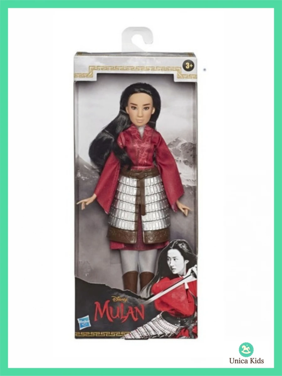 MUÑECA PRINCESA MULAN HASBRO - UNICO 