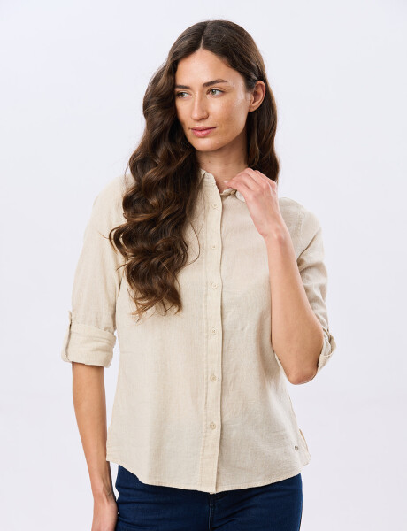 CAMISA LISA DE LINO Arena