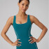 Enterizo On-The-Go 4 Mujer Green Abyss/Classic White