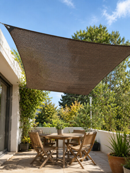 RED MALLA SOMBRA MARRON