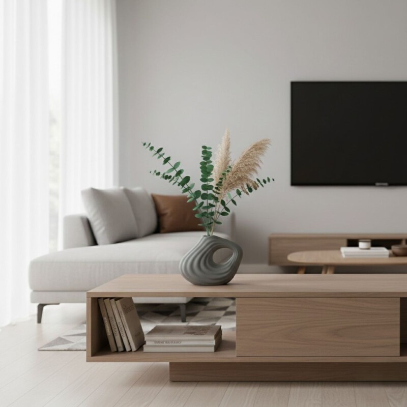 BASE CERAMICA GRIS OSC 25X10X18CM Unica