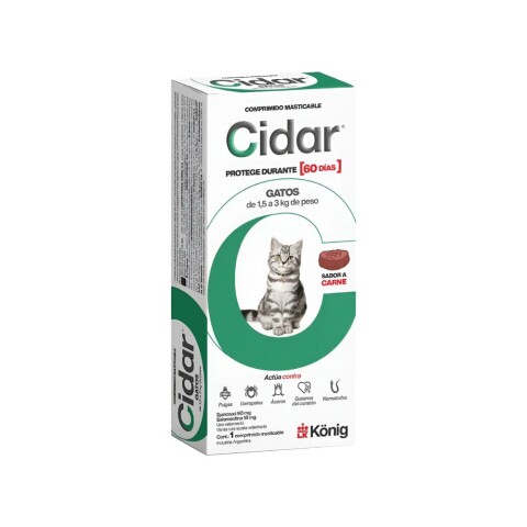Cidar Gatos 1,5 a 3 Kg Cidar Gatos 1,5 a 3 Kg