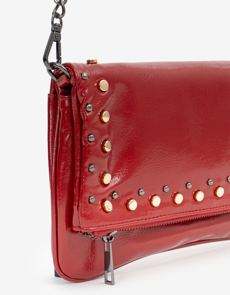 Bandoleras Navidad Bandolera Con Tachas - Rojo Medio