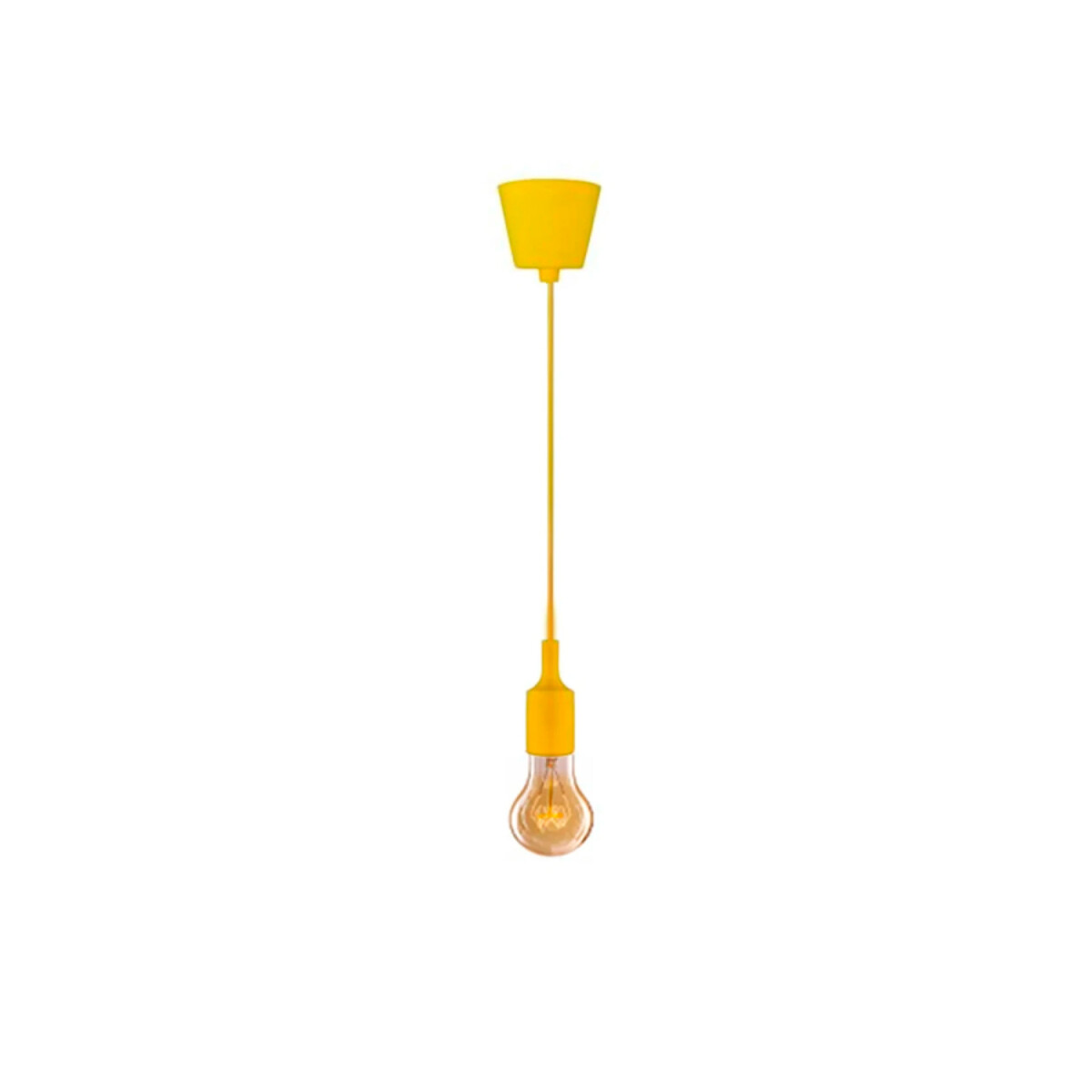 Luminaria Colgante De Techo Colorful Amarillo 