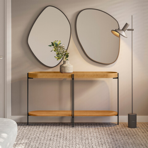 LINEA- CONSOLA APARADOR MONACO NATURAL LINEA- CONSOLA APARADOR MONACO NATURAL