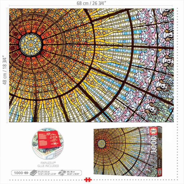 Puzzle Educa Rompecabeza Palacio De Musica 1000 Piezas Puzzle Educa Rompecabeza Palacio De Musica 1000 Piezas