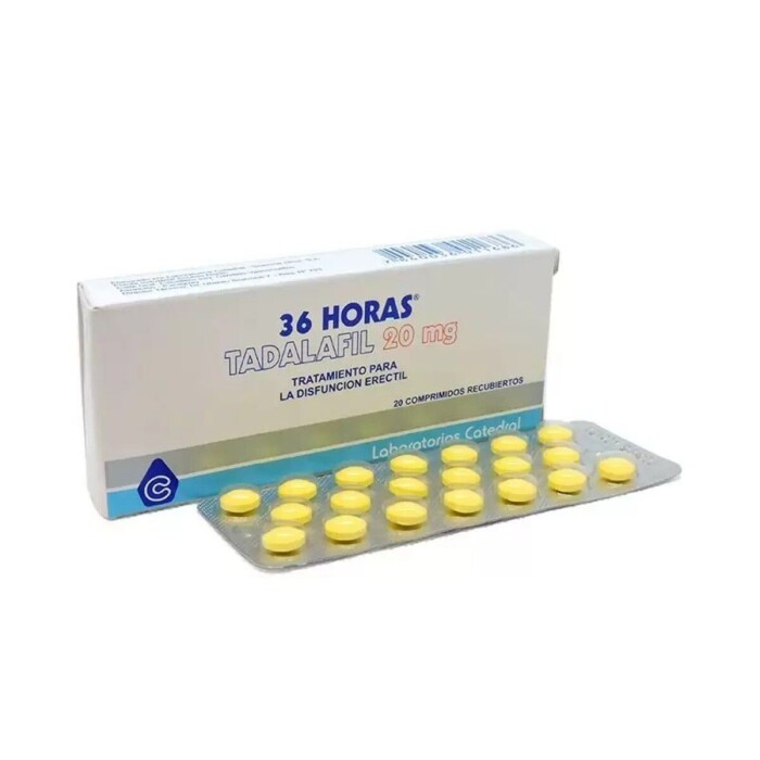 36 HORAS 20 MG. CJ X 20 COMP. REC. única