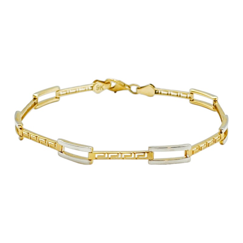 Pulsera Griega-Oro bajo-Sin piedra-PU8063 sinpiedra