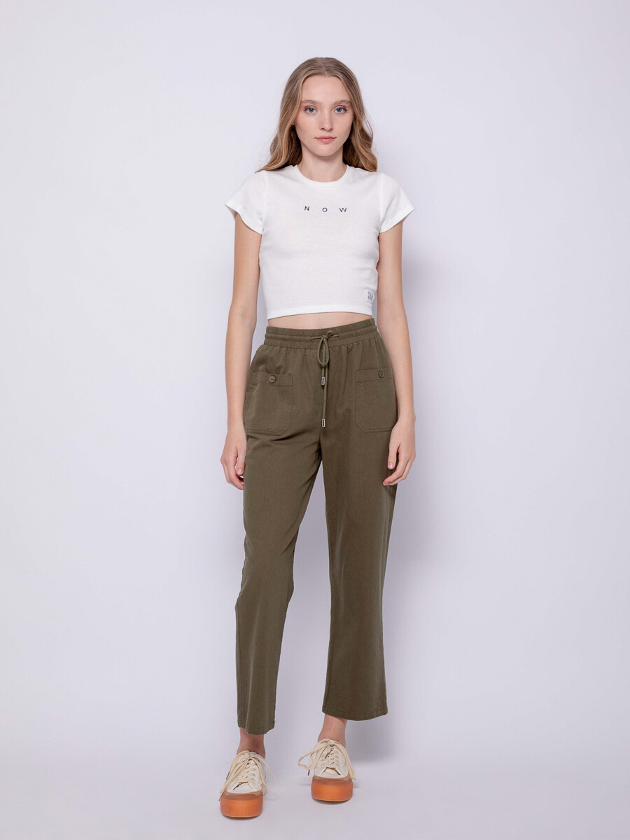 PANTALON RELAMPAGO - Verde Oliva 