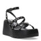 Sandalia de Mujer Miss Carol LURIX con plataforma Negro