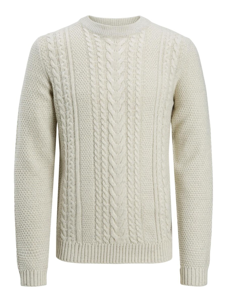 Sweater Craig - White Melange 