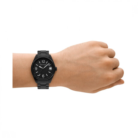 Reloj Armani Exchange Fashion Acero Inoxidable Negro 0