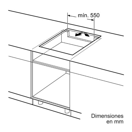 Anafe de inducción Bosch PUE611BB5E Anafe de inducción Bosch PUE611BB5E