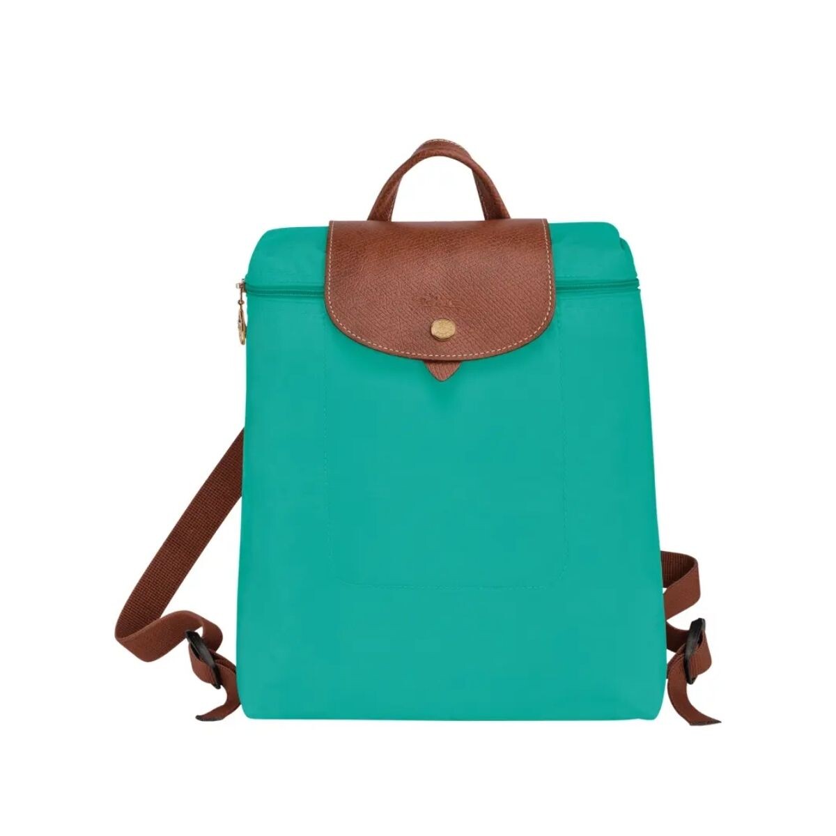 Longchamp -Mochila Longchamp plegable de nylon con cierre, Le pliage M 