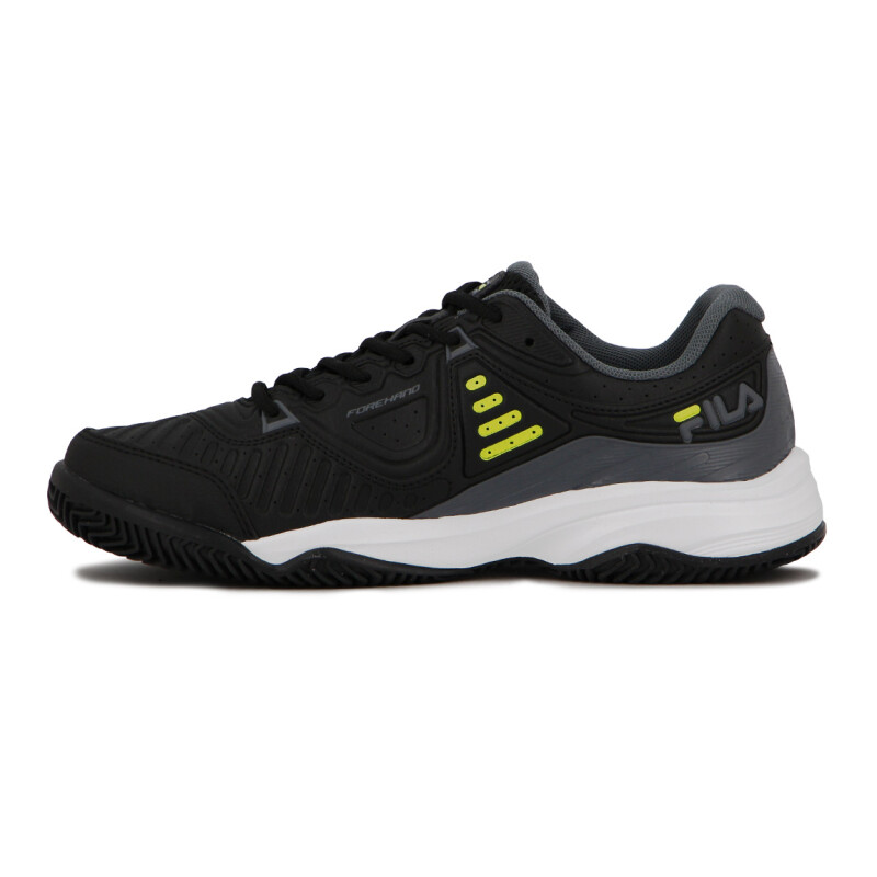 Championes Tennis Hombre Fila Forehand Clay Negro-grafito