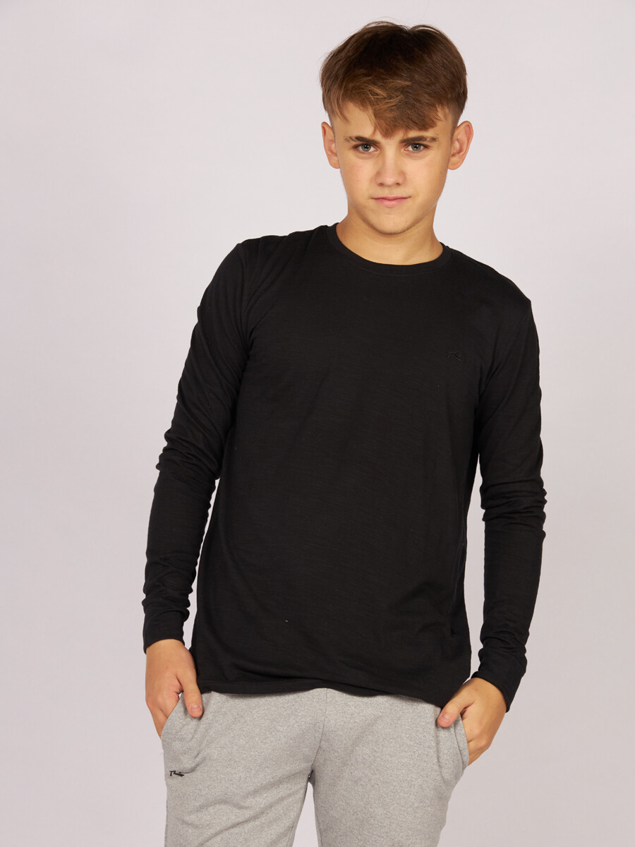 T-SHIRT VALDI TEEN RUSTY - Negro 