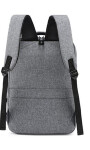 MOCHILA CHICAGO TRIBUNE GRIS