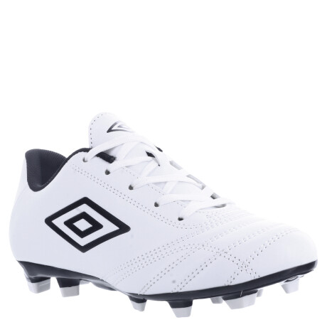 Championes de Fútbol 11 Infantiles Umbro Classico II HG Blanco - Negro