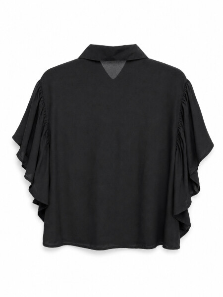 CAMISA GIRASOL NEGRO