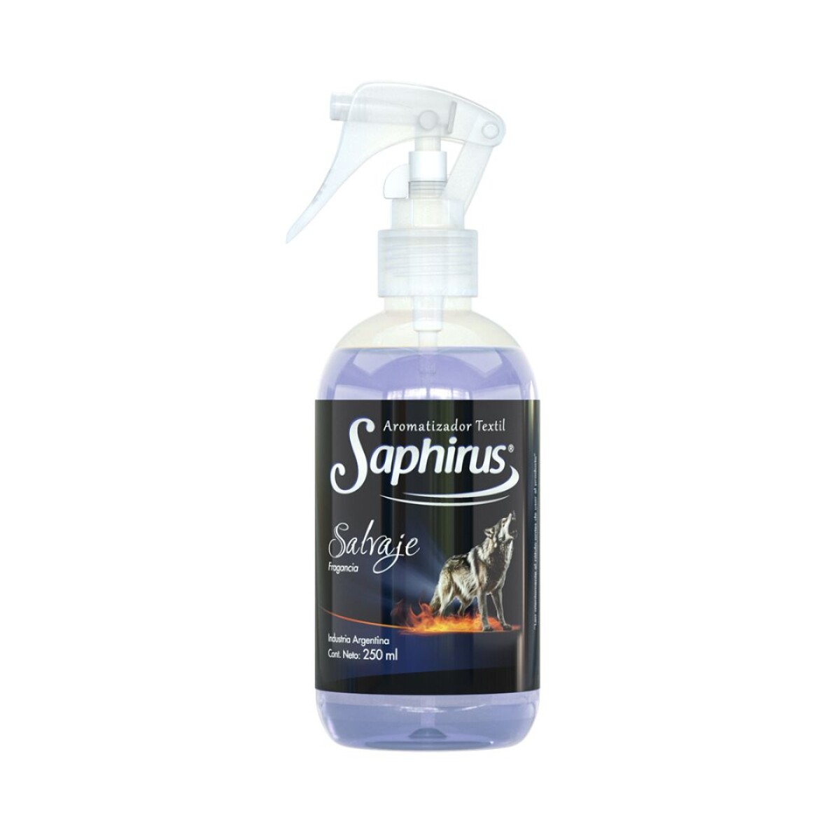 Aromatizador Textil Salvaje SAPHIRUS 250 mL 