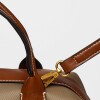 Cartera de mano Wind en nylon Taupe
