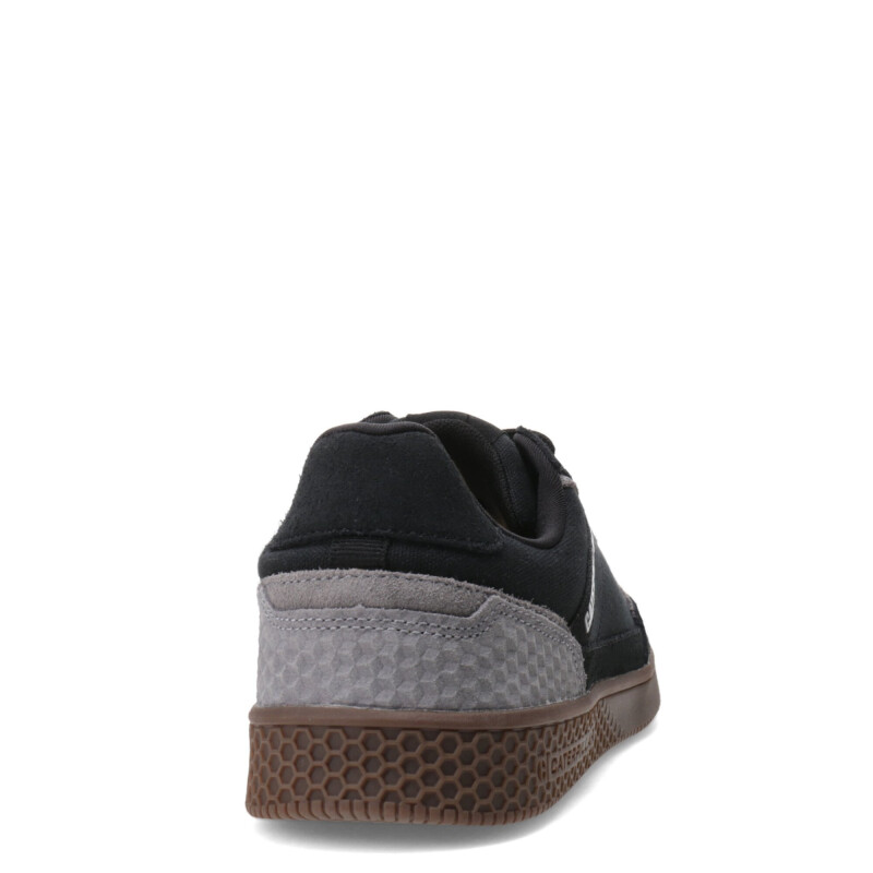 Championes de Hombre Caterpillar Pause Retro Canvas Negro