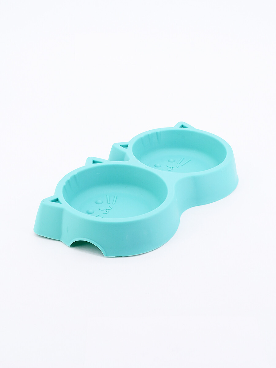 PLATO DOBLE OREJAS - VERDE AQUA 