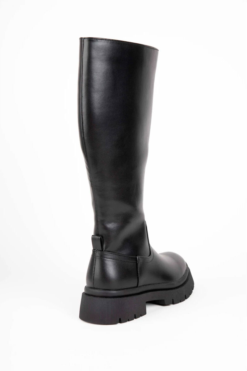 BOTA MUJER PADDOCK DALMATIAN Negro