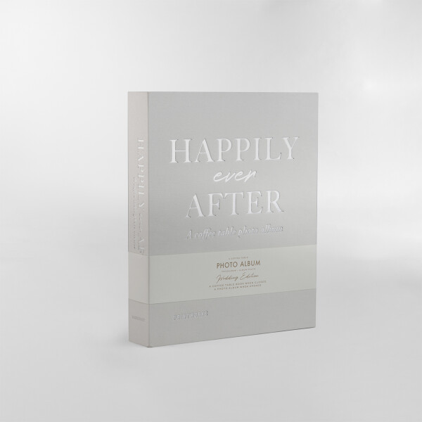 ALBUM DE FOTOS HAPPILY EVER AFTER GRIS - UNICO