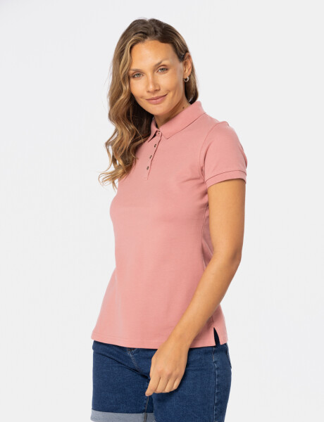 POLO PIQUE LISA Coral