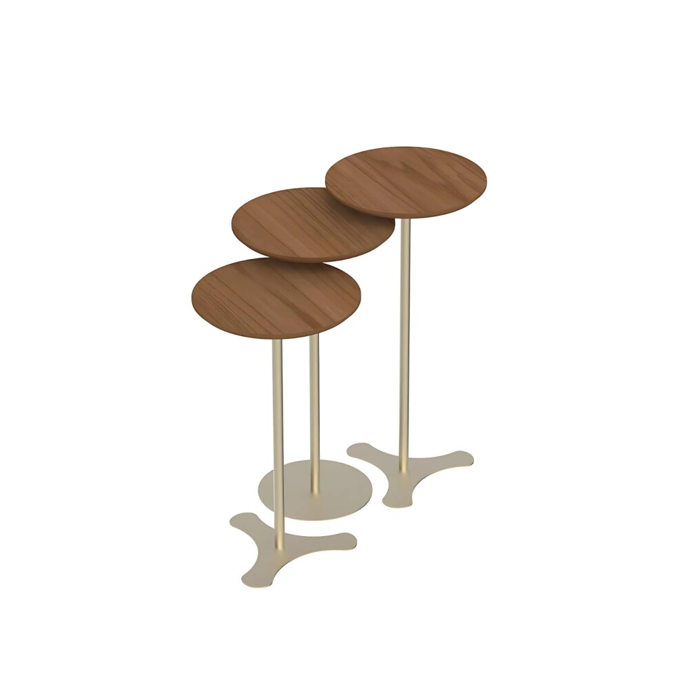 Conjunto de mesas Laterales - ORB Canela Conjunto de mesas Laterales - ORB Canela
