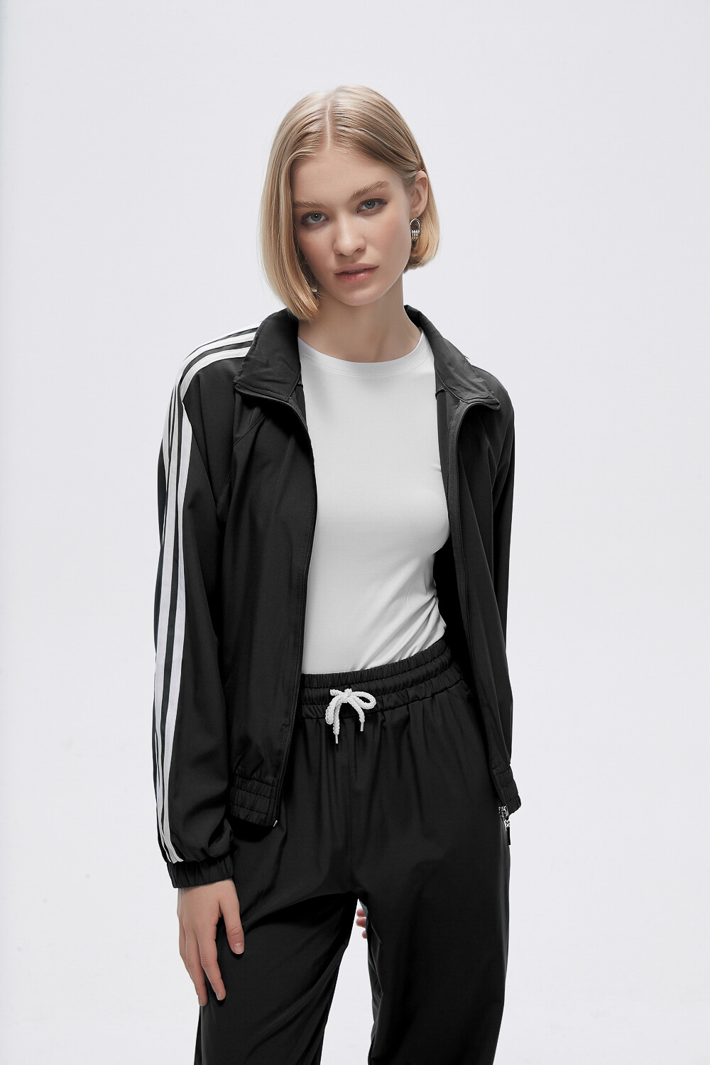 Campera Deportiva Bitex Negro