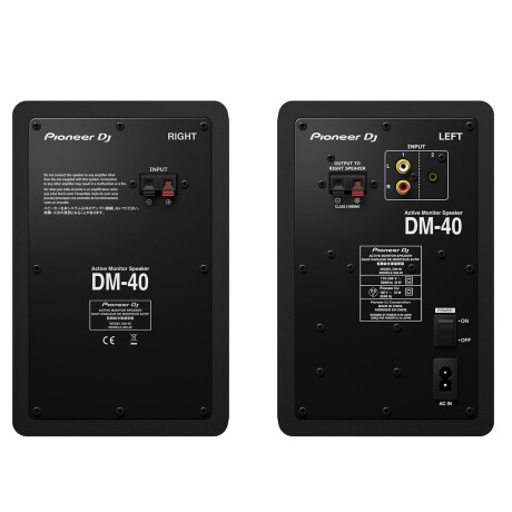 MONITOR DE ESTUDIO PIONEER DM40 4” PAR MONITOR DE ESTUDIO PIONEER DM40 4” PAR